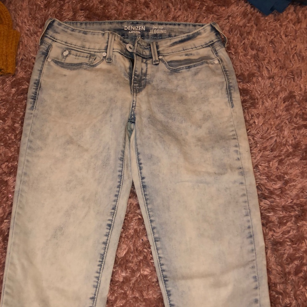 Low rise jeggings